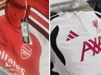 Workers paid £1-an-hour for making official football shirt